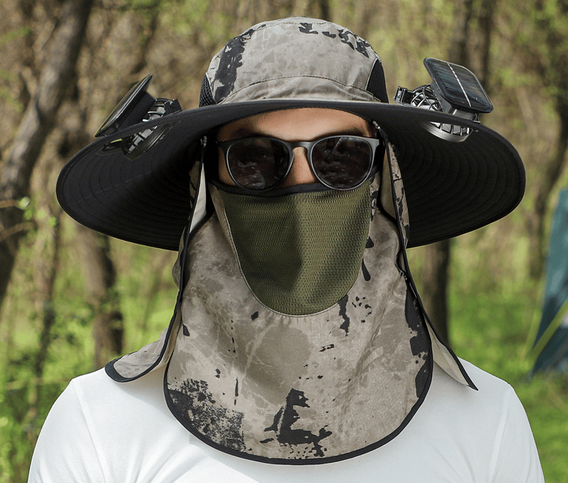 🎁Best father‘s Day Gifts❤2025 New Ultralight Solar Fan Sun Hat – Lighter Than a Baseball!⚾(Only 11oz):Japanese Design