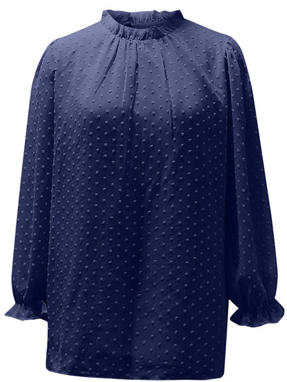 Stunncal Round Neck Long Sleeve Shirt (5 colors)