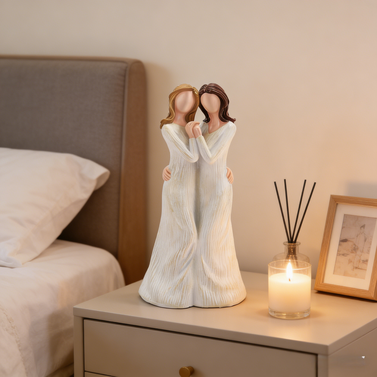 Handmade Celebrates Friendships Sisters Sculpture