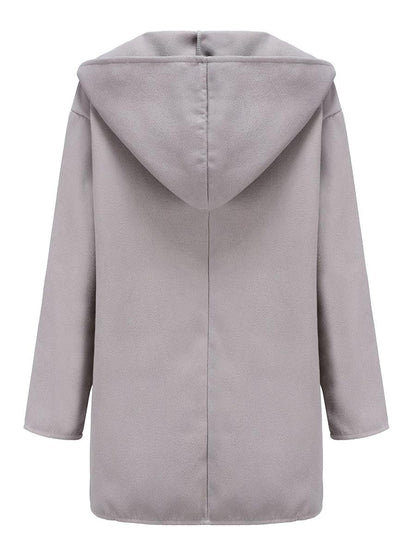 Stunncal Round Neck Loose Tweed Coat(7 colors)
