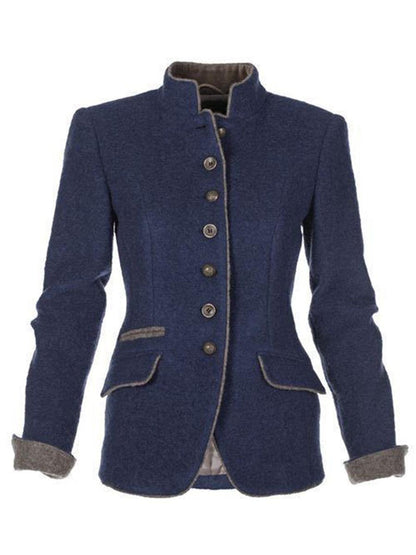 Stunncal Slim Button Jacket