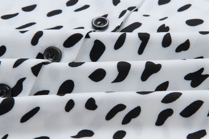 Stunncal Leopard Print Long Sleeve Shirt