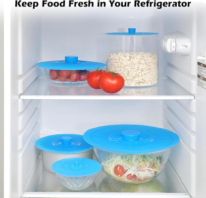 Silicone Bowl Lids, Set of 5