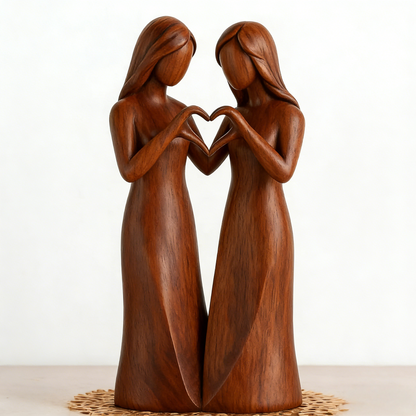 Celebrates Friendships Sisters Sculpture