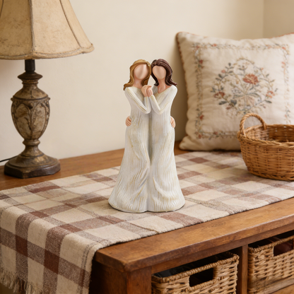 Handmade Celebrates Friendships Sisters Sculpture