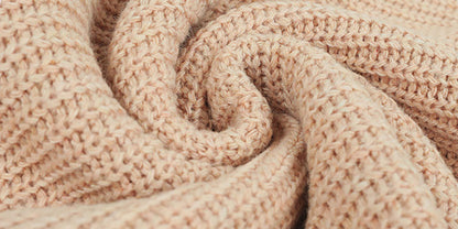 Stunncal Solid Color Crossed Hanging Shoulder Knit Sweater