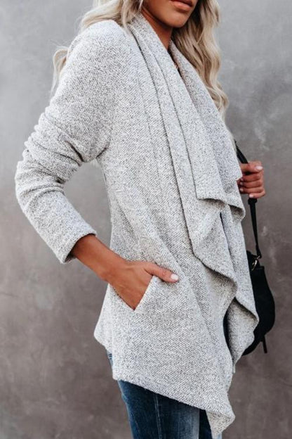 Stunncal Irregularity Lapel Collar Jackets