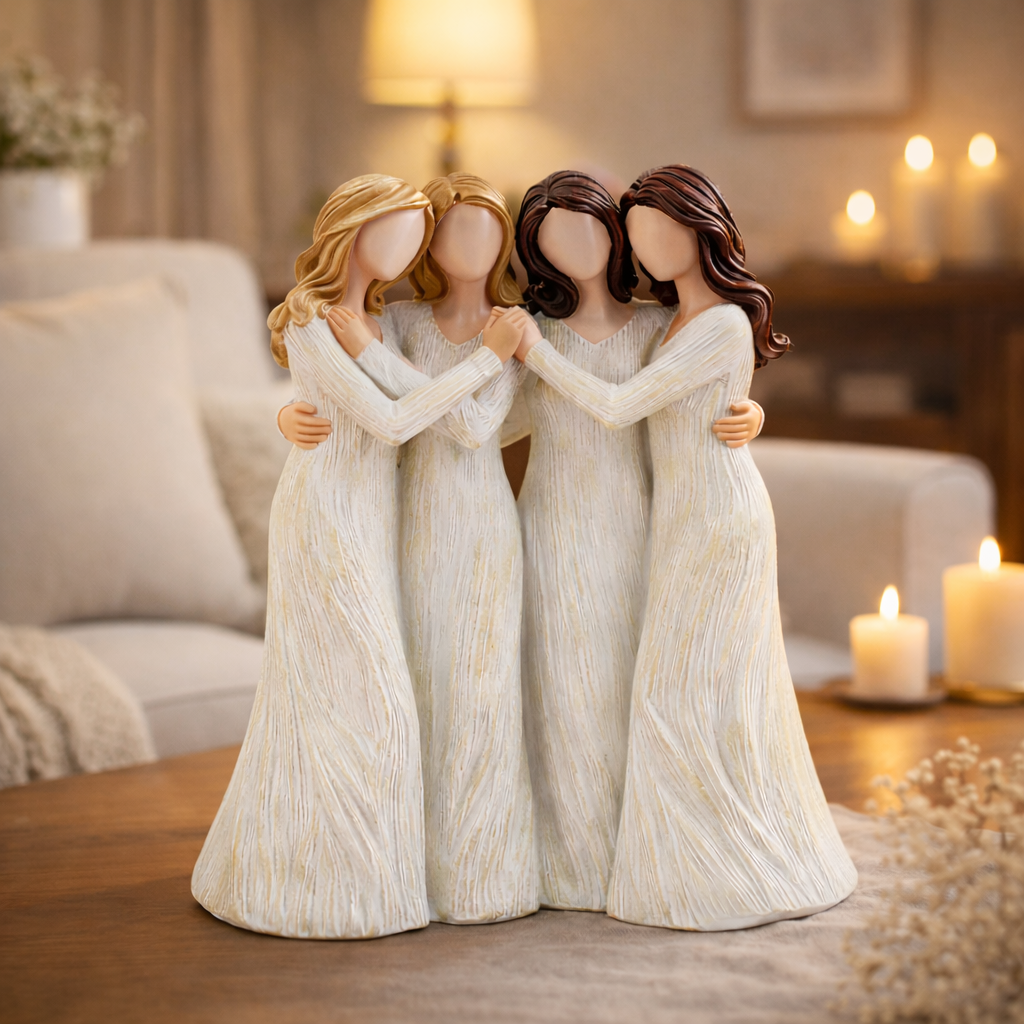 Handmade Celebrates Friendships Sisters Sculpture