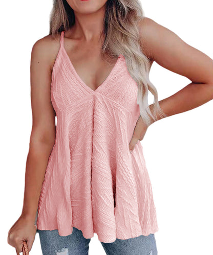 Stunncal V-Neck Casual Woolen T-Shirt(6 colors)