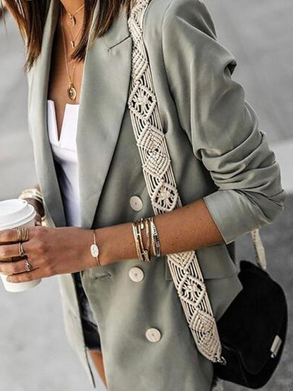 Stunncal Gracie Business Casual Button Dowm Blazer