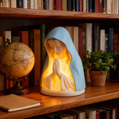 🔥Last day with a 49% discount - Night lamp with the prayer of the Virgin Mary