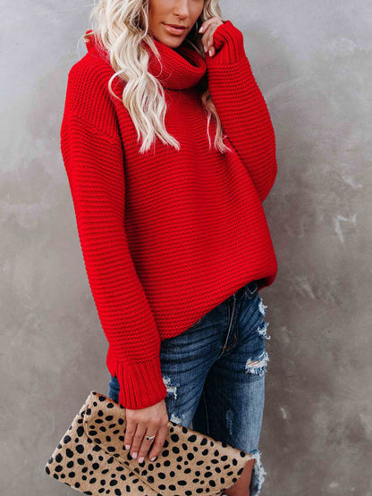 Stunncal Loose Turtleneck Warm Sweater