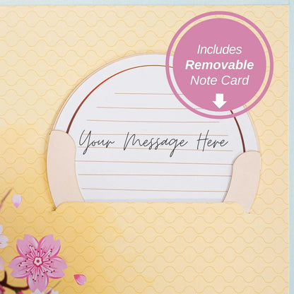Forever-Blooming 3D Flower Pop-Up Card– Personalized Love Message & Everlasting Bloom