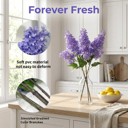 Artificial Premium Lilac Flowers