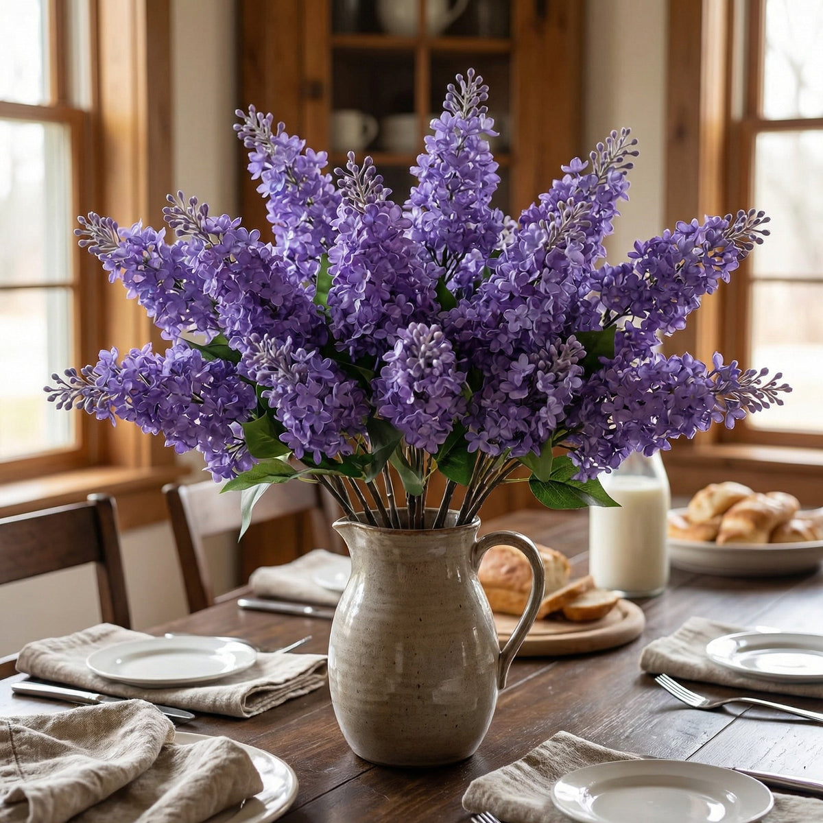 Artificial Premium Lilac Flowers