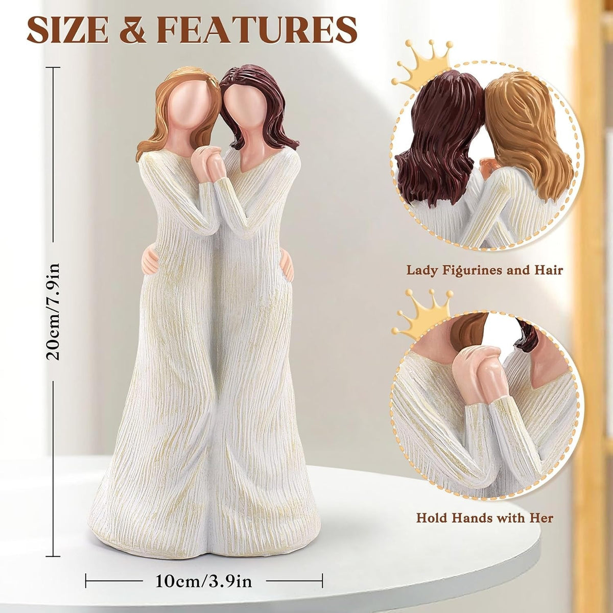 Handmade Celebrates Friendships Sisters Sculpture